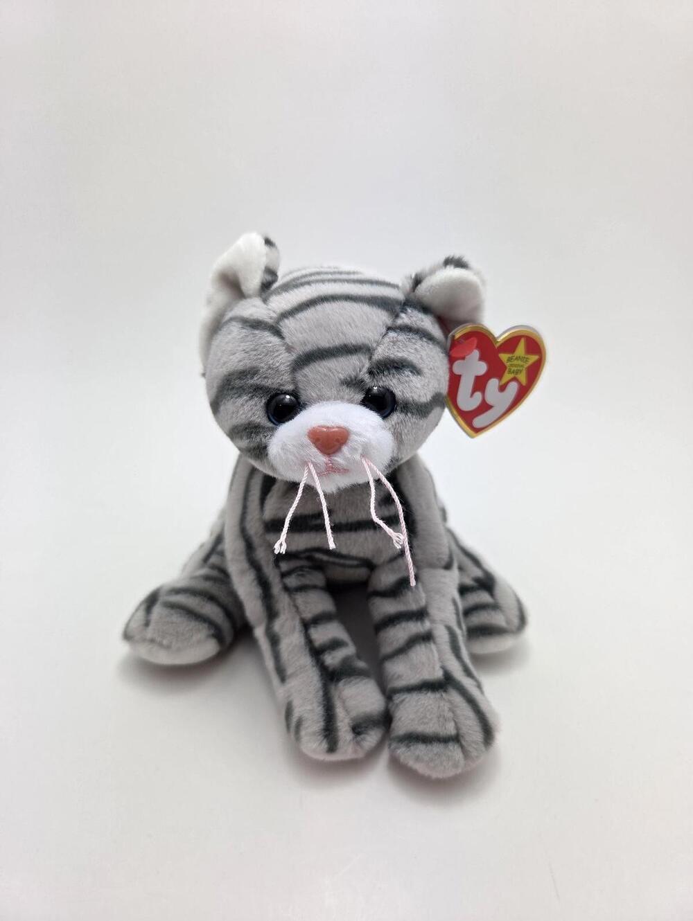 Ty Beanie Baby “Silver II" the Cat - 30th Anniversary Series (6 inch)